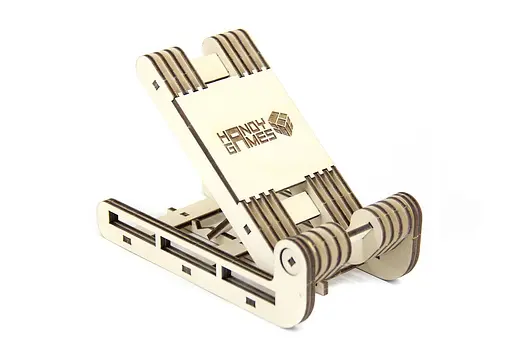 Дерев'яний конструктор "Підставка для телефону" 25 деталей - фото 6