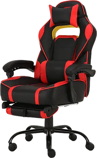 Геймерське крісло GT Racer чорне з червоним (X-2748 Black/Red) - фото 3