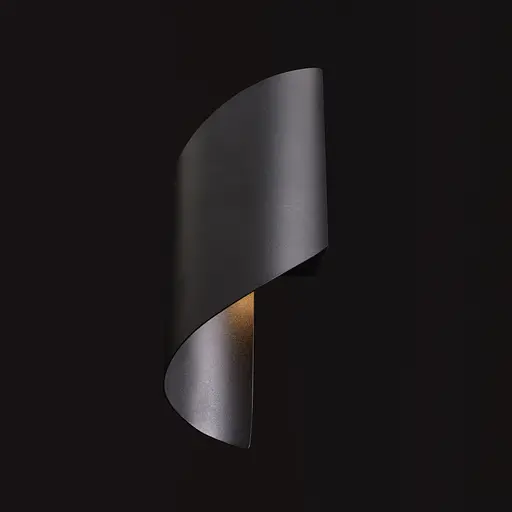 Подсветка Brille фасадная с изгибом LED 6W WW IP54 BK (AL-617) - фото 6