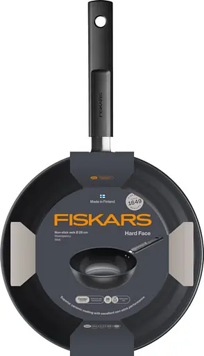 Сковорода ВОК Fiskars Hard Face 28 см (1075523)  - фото 5