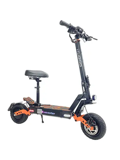 Электросамокат Kugoo E-scooter Двухмоторный с сиденьем (4000W, 48V, 24Ah) - фото 2