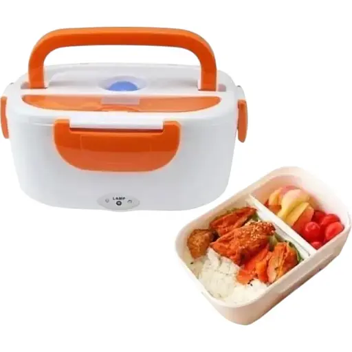 Ланч Бокс Electronic Lunchbox 40 Вт ложка в крышке - фото 5