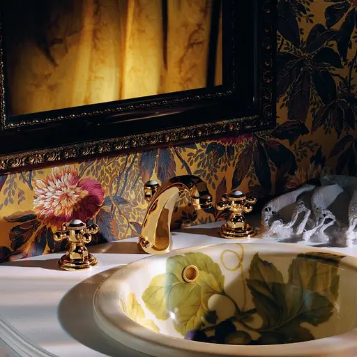 Смеситель для умывальника Kludi Adlon DN 15 золотой 510434520 - фото 2