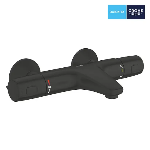 Термостат для ванни Grohe QuickFix Precision Trend 1022162432 Чорний матовий - фото 2