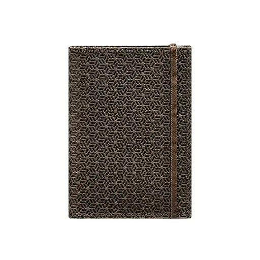 Шкіряна обкладинка для паспорта 2.0 Карбон темно-коричнева - фото 8