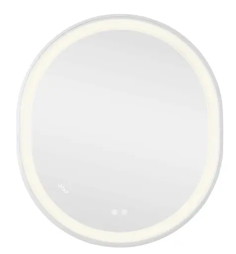 Зеркало Qtap Gemini круглое с LED-подсветкой Touch QT2578R8071W - фото 3