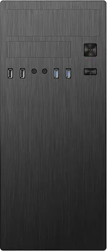 Корпус GameMax ET-212 Black, 400 Вт, Midi Tower, ATX/Micro ATX/Mini ITX, 2xUSB 3.0, 2xUSB 2.0 (ET-212-400W-U3) - фото 2