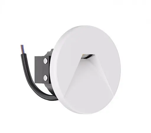 Світильник сходинковий Kloodi Riki KDSL-RIKI R85 3W 3K 38D WH - фото 3