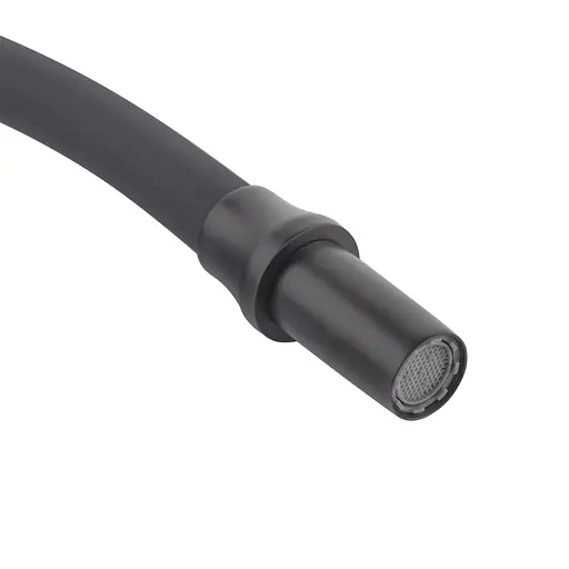 Смеситель для кухни на две воды с гибким изливом Koer KB-72003-05 KR3376 Черный матовый - фото 9