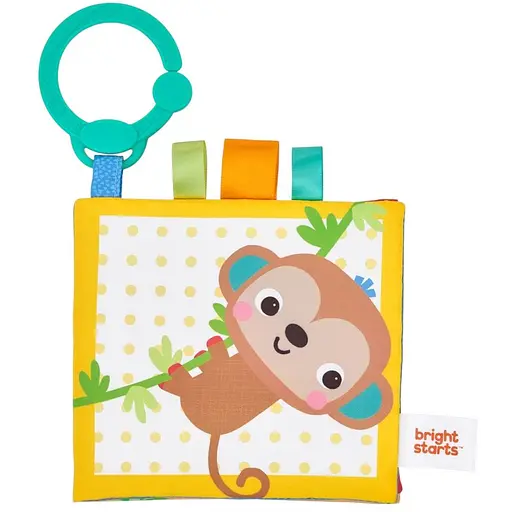 Книжка-іграшка м'яка Bright Starts Safari Buddies розвивальна (17469)