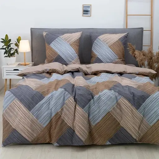 Комплект постільної білизни Viluta двоспальний ранфорс 23240 100% бавовна - фото 1