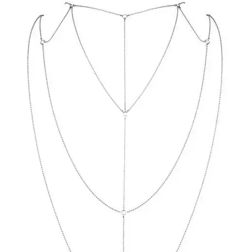Ланцюжок для спини Bijoux Indiscrets Magnifique Back and CLeavage Chain - Silver - фото 2