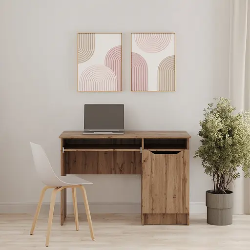 Письменный стол MebelStar Лилу 110x50x75 см Дуб тахо (MBS-1376) - фото 2