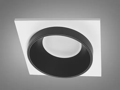 Стриманий, елегантний точковий світильник серія "Аluminium", колір-білий+чо - фото 2