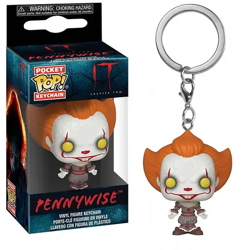 Фігурка-брелок Funko Pop Фанко Поп IT Pennywise Воно Пенівайз 4 см IT PW 777 - фото 2