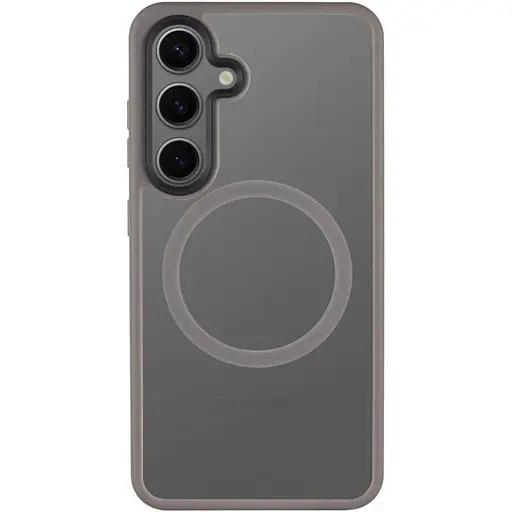 Чехол Epic Metal Buttons with MagSafe для Samsung Galaxy S25 Edge Grey [141795]