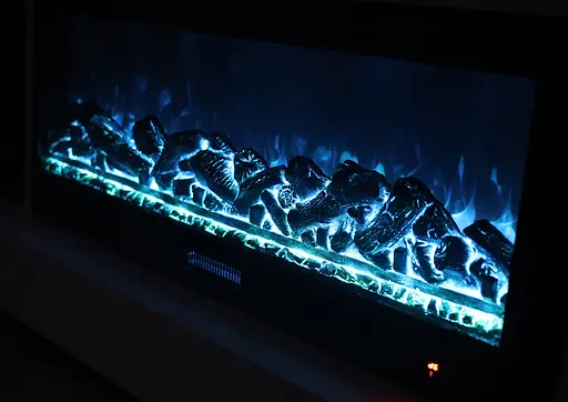 Електричний камін Studio Bluetooth звук потріскування дров (10080130) - фото 7