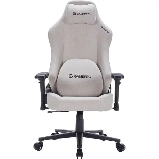 Ігрове крісло GamePro FGC750LG Fabric Light Gray (FGC750LG) - фото 2
