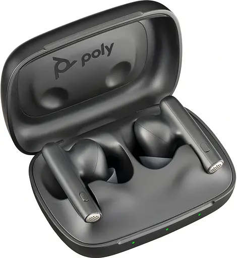 Наушники TWS Poly Voyager Free 60 Earbuds + BT700C + BCHC Black - фото 3