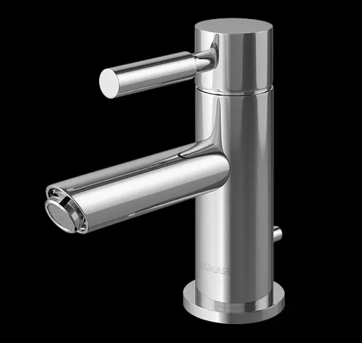 Смеситель для умывальника Kohlman Roxin хром низкий QB100R Хром - фото 3