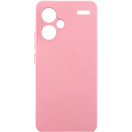 Чохол Silicone Cover Lakshmi Full Camera (A) для Xiaomi Redmi Note 13Pro+ Рожевий / Pink