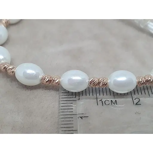 Браслет Favoritum из текстиля со вставками золота и жемчуга. 9237_1/Б - фото 3