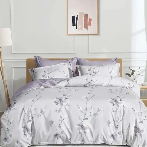 Комплект постільної білизни Viluta євро ранфорс 24253 100% бавовна - фото 1