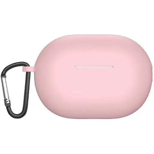 Чохол-накладка DK Silicone Candy Friendly з карабіном для Huawei FreeBuds Pro 2 (pink)