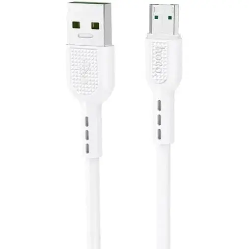 Кабель Hoco X33 Micro 4A Surge flash charging data cable Білий