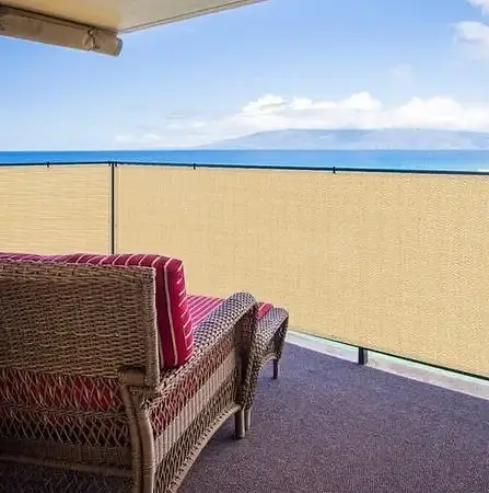 Сетка ширма для балкона 110 г/м² (1 х 2 м) Бежевый