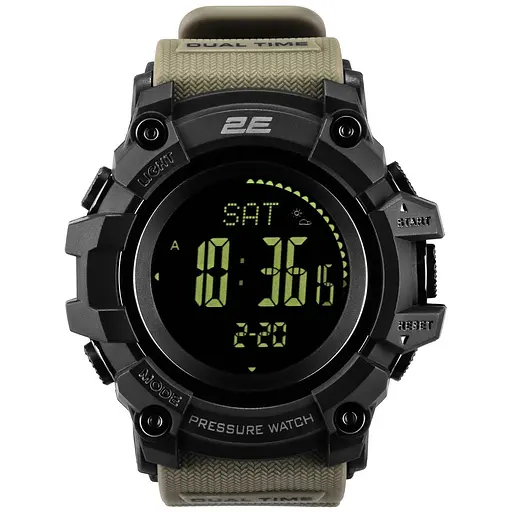 Smart Watch Tactical 2E Armor GT army green (компас, крокомір) (2E-TCW20ARGN) UA - фото 1