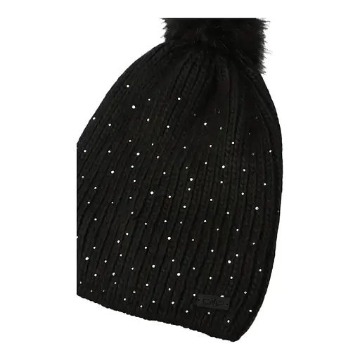 Шапка CMP Woman Knitted Hat withPompom Black (1097-5505402-U901 UNI) - фото 3