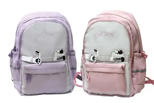 Рюкзак подростковый Кот, 46x33x15 см, 3 отделения, HTY-1 (в ассортименте) - фото 2
