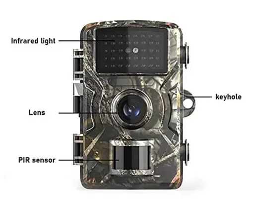 Фотоловушка DL-100 IP66 12mp с экраном и ночным видением - фото 3