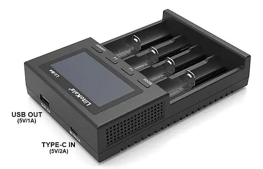 Универсальное заряднoe устройство Liitokala lii-М4 (на 4 канала) - фото 7