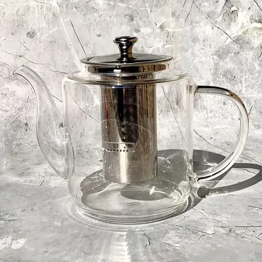 Заварочный чайник Edenberg EB-19039 термостойкий до 500° из жаропрочного стекла 1,7 л. - фото 2