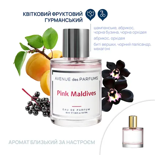 Парфумована вода Pink Maldives Avenue des Parfums 50 мл - фото 2
