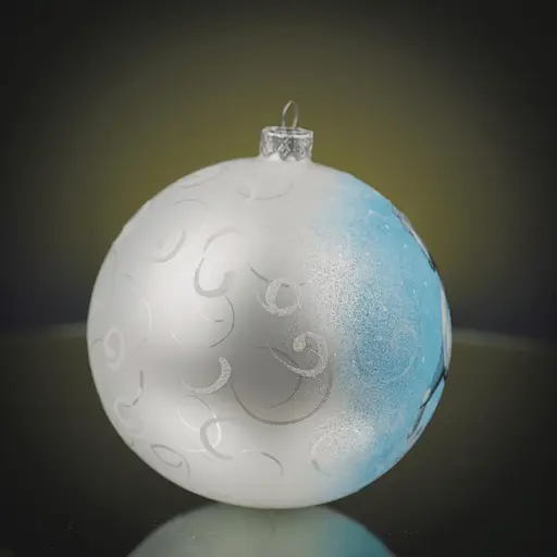 Ялинкова прикраса Різдвяні історії Символ 2026 Північна мрія куля скло (4820001168112) - фото 2