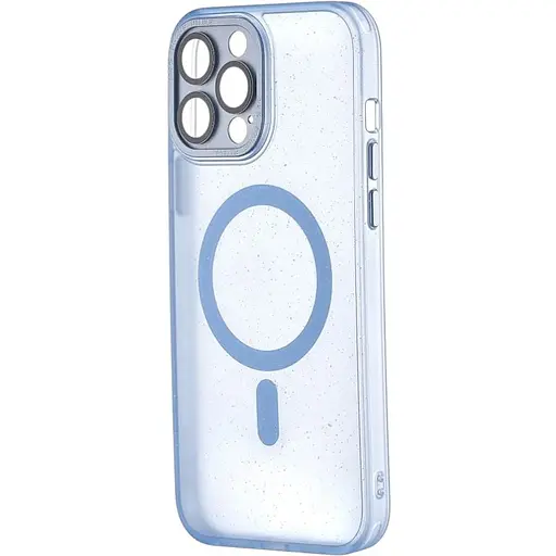 Чохол-накладка DK для Apple iPhone 13 Pro MagSafe Composite Matte Splash (blue)