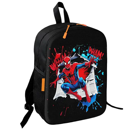 Рюкзак школьный детский Человек-паук 36х27 см подростковый для мальчика, девочки (4047)