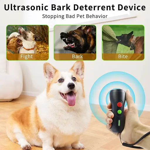Устройство сдерживания лая собак, ультразвуковое устройство для лая собак, лай собак, перезаряжаемое, с дистанционным - фото 5