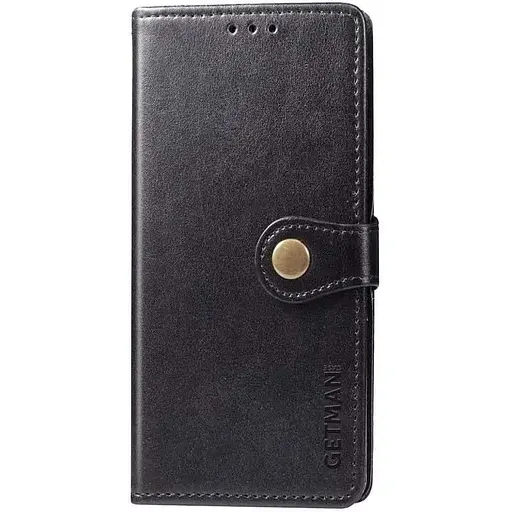 Кожаный чехол-книжка Getman Gallant (PU) для Samsung Galaxy S23 FE Черный