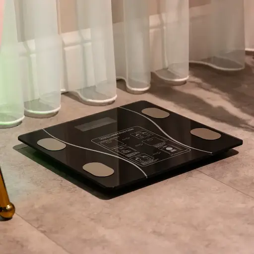 Весы смарт напольные Sokany SK-19019B электронные до 180 кг весы цифровые умные диагностические Черный - фото 6