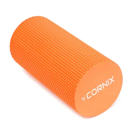 Масажний ролик Cornix EVA+ 30 x 15 см (валик, ролер) XR-0297 Orange - фото 4