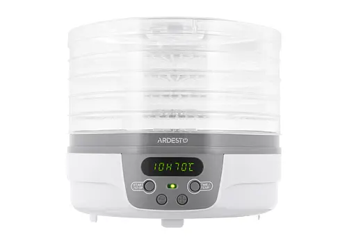 Сушарка Ardesto для продуктів FDB-5321T 250 Вт/5 піддонів білий - фото 8