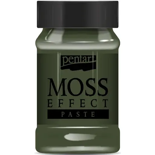 Паста Pentart для створення ефекту Моху Зелений темний 100 мл - фото 1