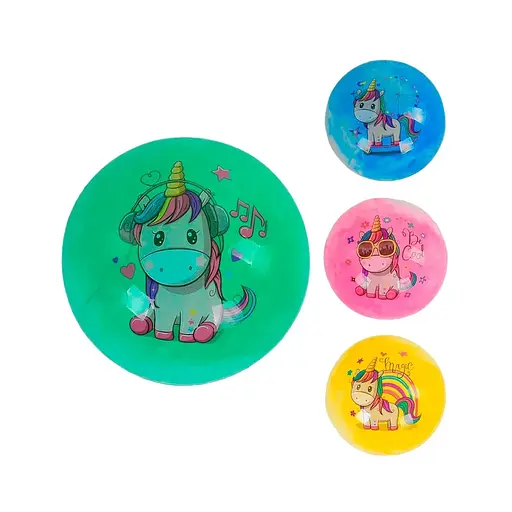 М’яч гумовий, 60 г, 17 см (В асортименті) C43303 - фото 2