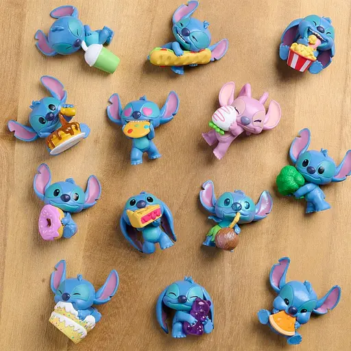 Фігурка-сюрприз Stitch Стіч зі смаколиками 46288 серії Feed Me у капсулі іграшка 4 см - фото 5