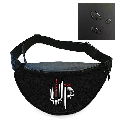 Сумка-бананка мужская/женская спортивная 32×16 см с расширителем поясная сумка или сумка через плечо (3760)