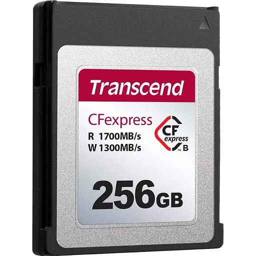 Карта памяти Transcend 256GB CFExpress Type B 820 R1700/W1300MB/s (TS256GCFE820) - фото 2